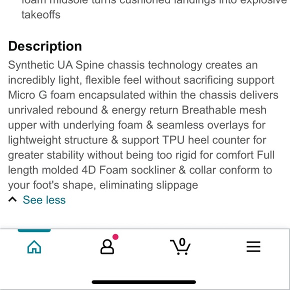 Under Armour Micro G Spine Venom PIP - Picture 10 of 11